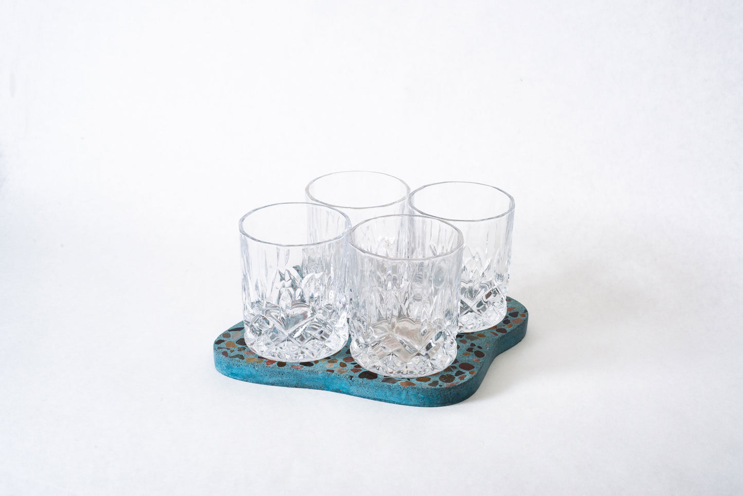 Wavy Whiskey Tray