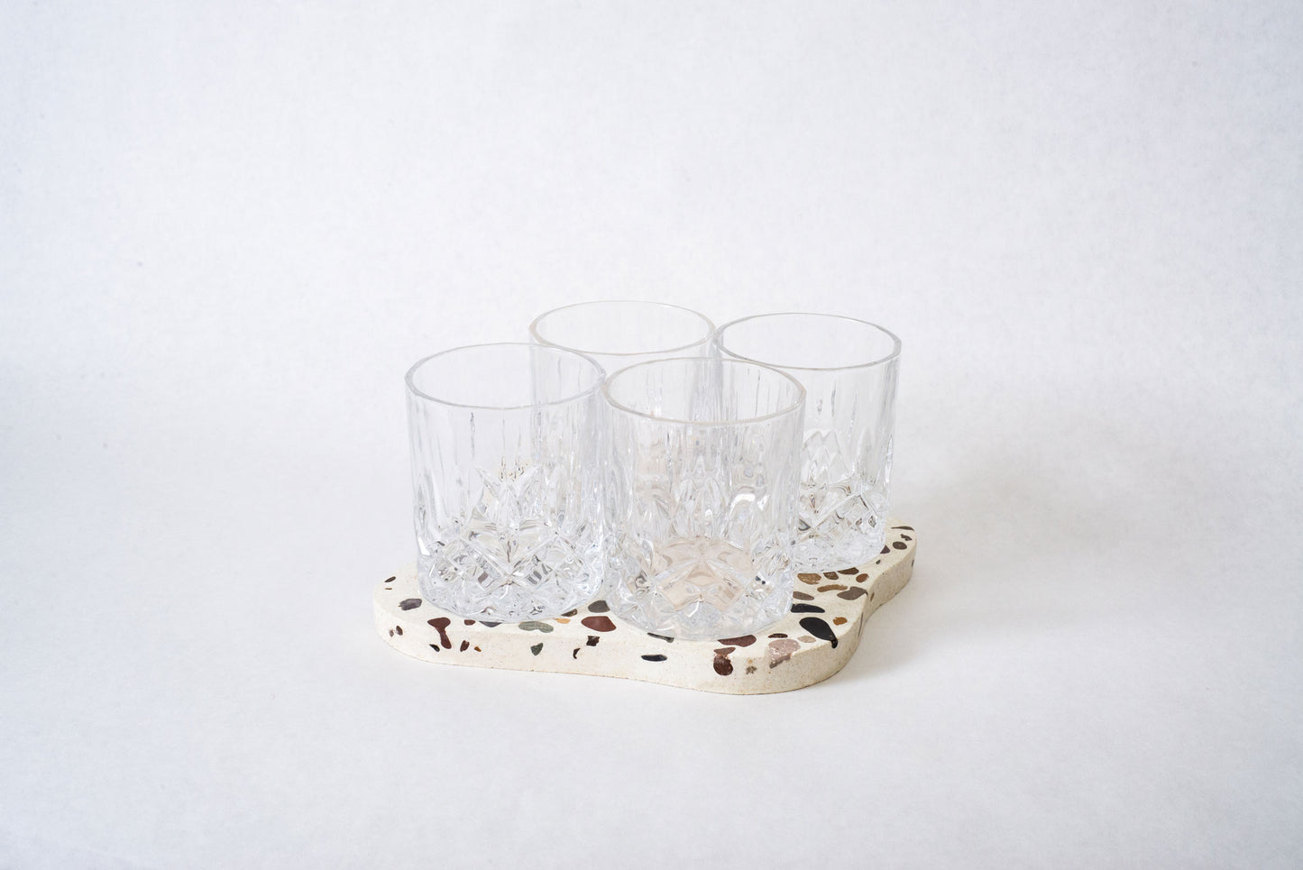Wavy Whiskey Tray