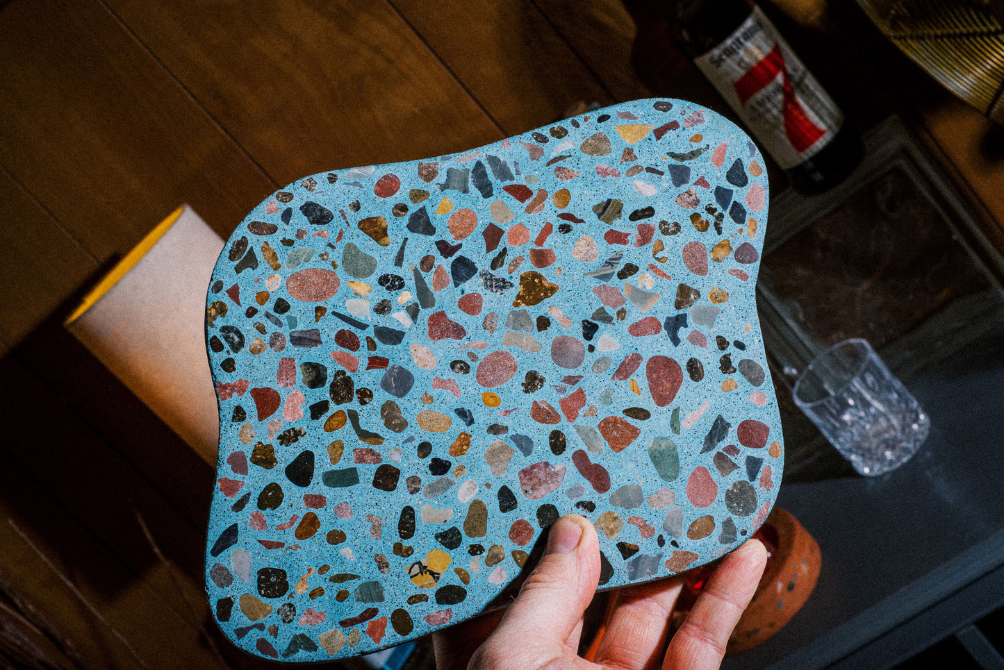 Wavy Whiskey Tray