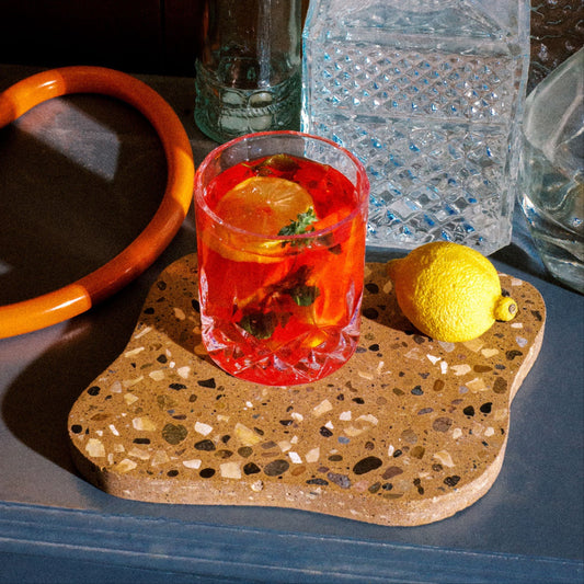 Wavy Whiskey Tray
