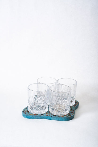 Wavy Whiskey Tray