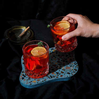 Wavy Whiskey Tray