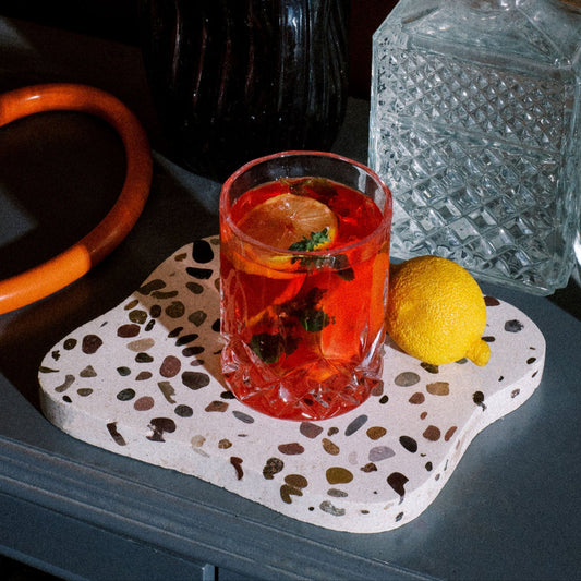 Wavy Whiskey Tray
